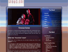 Tablet Screenshot of en.snowclone.fi